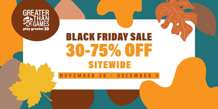 Black Friday Sale! November 26th—December 3rd